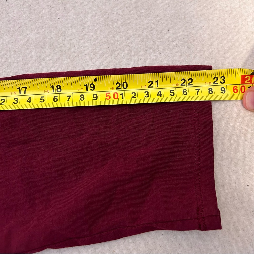 J. Jill Luxe Supima‎ forward seam tunic Maroon size XL Petite - Picture 6 of 7